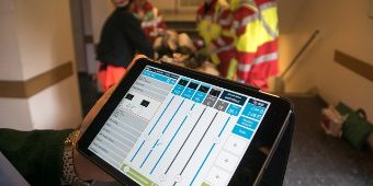 Tablet für Simulation
