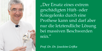 Zitat Professor Grifka 