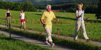 Mehrere Generationen beim Ausdauersport