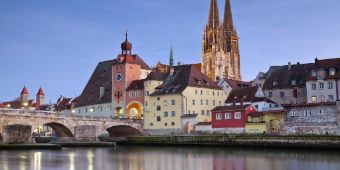 Blick auf Regensburg