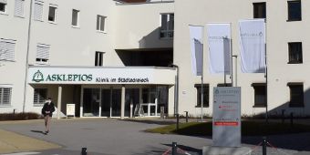 Haupteingang Klinik Burglengenfeld