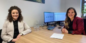Jana Humrich (li.) und Kathrin Hofstetter.