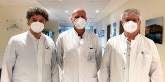 Weltkrebstag - Dr. Josef Zäch, Frank Brose, Dr. Albert Pronath