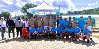 Fußballfieber im Harz: Mitarbeitende aus ganz Deutschland kickten beim Asklepios-Turnier 2026, hier Mitarbeitende  vom Team Harz